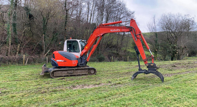 MG6 Mechanical Excavator Grapple Grab - 6 to 10 tonne