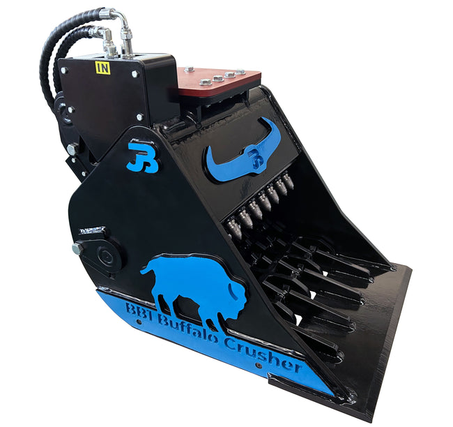 BB1 Buffalo Excavator Crushing Bucket - 1.5-2 Tonne