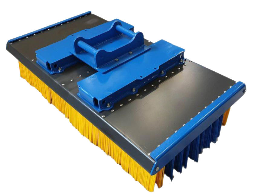 SWP21 Excavator & Forklift Sweeper Brush / Broom Attachment - 2100mm (12 Rows)