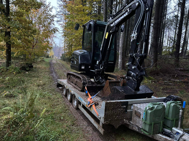 GRB-3 Scandinavian Excavator Grading Bucket - 3-4 Tonne