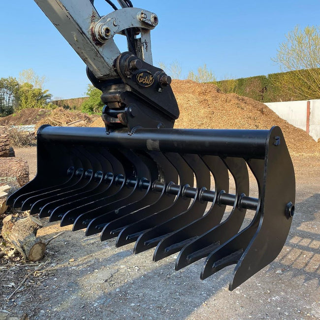 020 General Purpose Excavator Land Rake Bucket - 2-3 Tonne