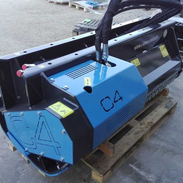 C4 Excavator Mulching Head - F100-130 - 9 to 20 Tonne Excavator