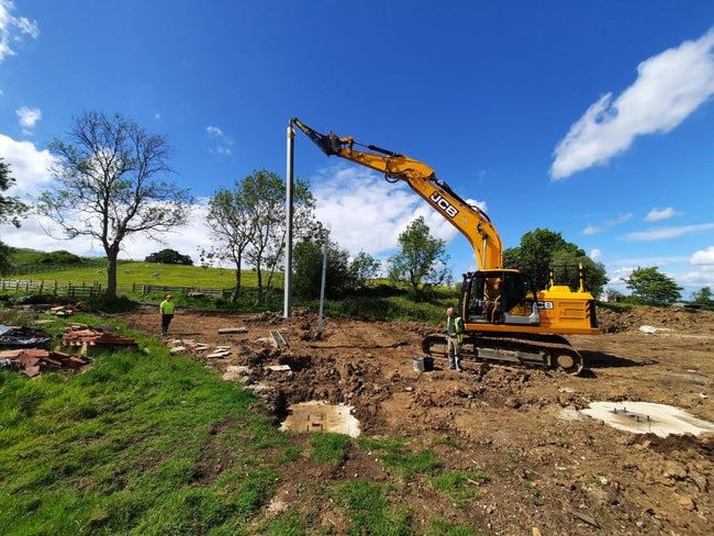 High-Spec Excavator Extension Lifting Jib - 8-25 tonne