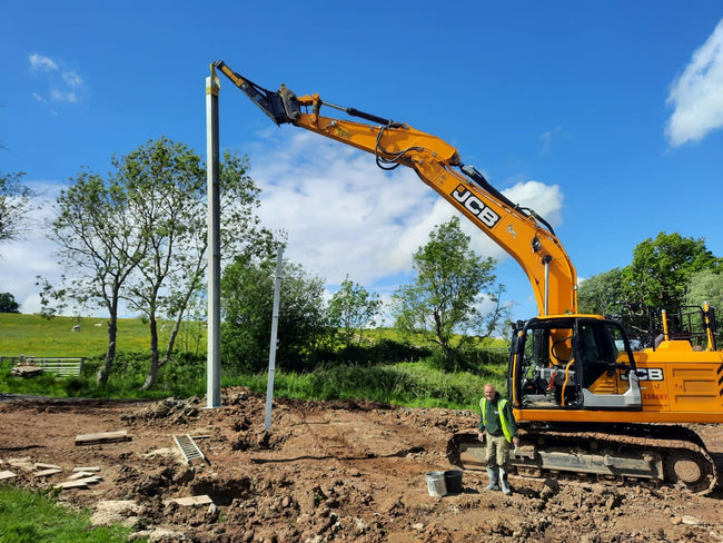 High-Spec Excavator Extension Lifting Jib - 8-25 tonne