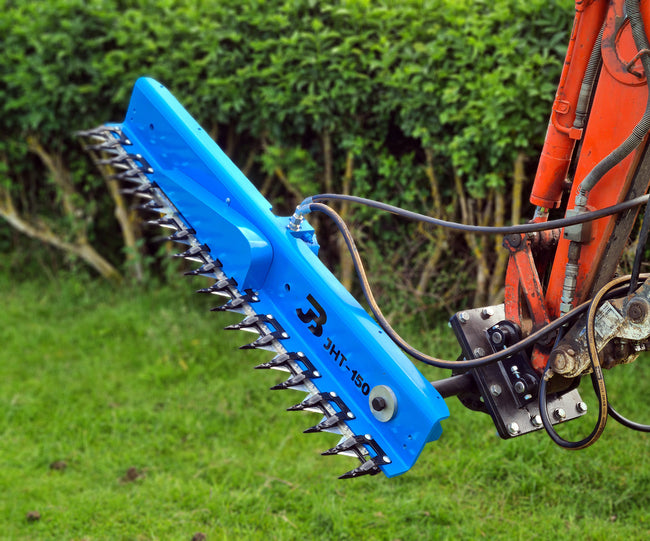 JHT-150 Excavator Hedge Trimmer Package c/w 1m Extension & Headstock - 2 to 10 Tonne Excavator (80cc Motor)